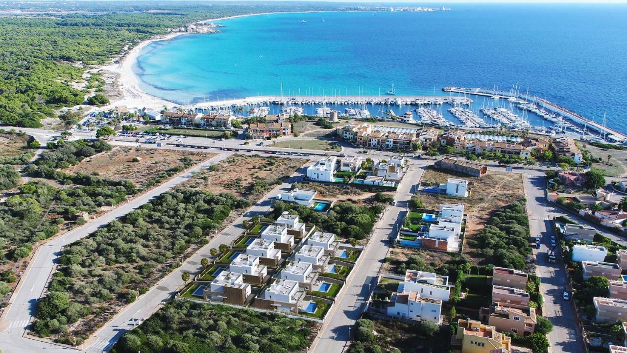Vila Casa De Lujo Frente A La Playa De Es Trenc Sa Ràpita Exteriér fotografie